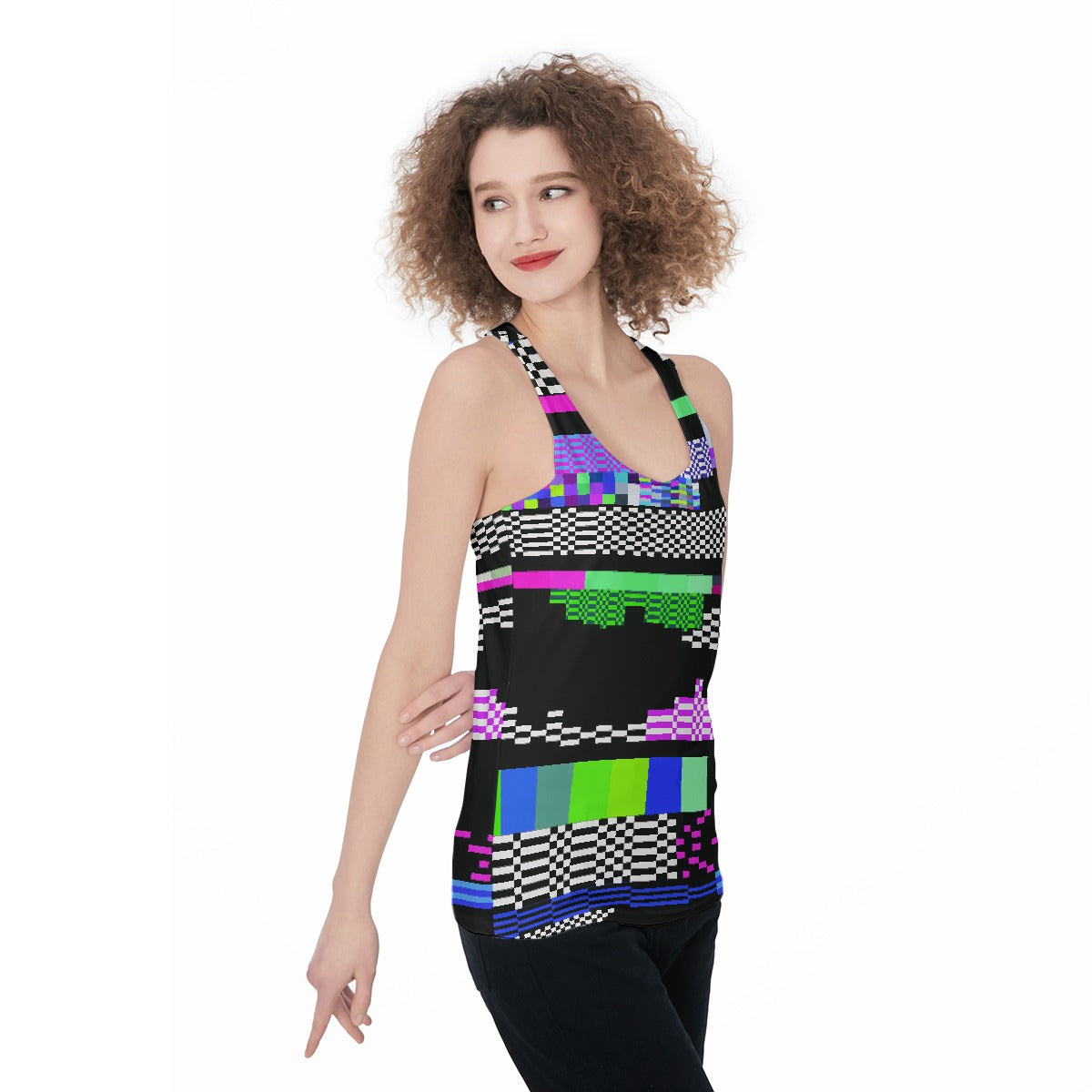 All-Over Print Women's Racerback Tank Top