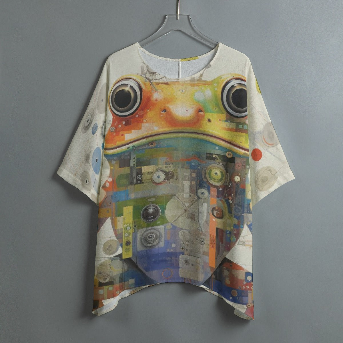 All-Over Print Women's Bat Sleeve Shirt