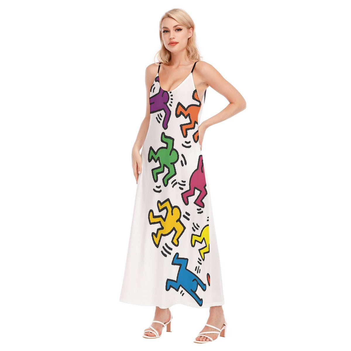 All-Over Print Women's Sling Dress