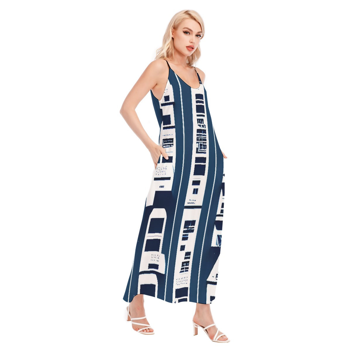 All-Over Print Women's Sling Dress