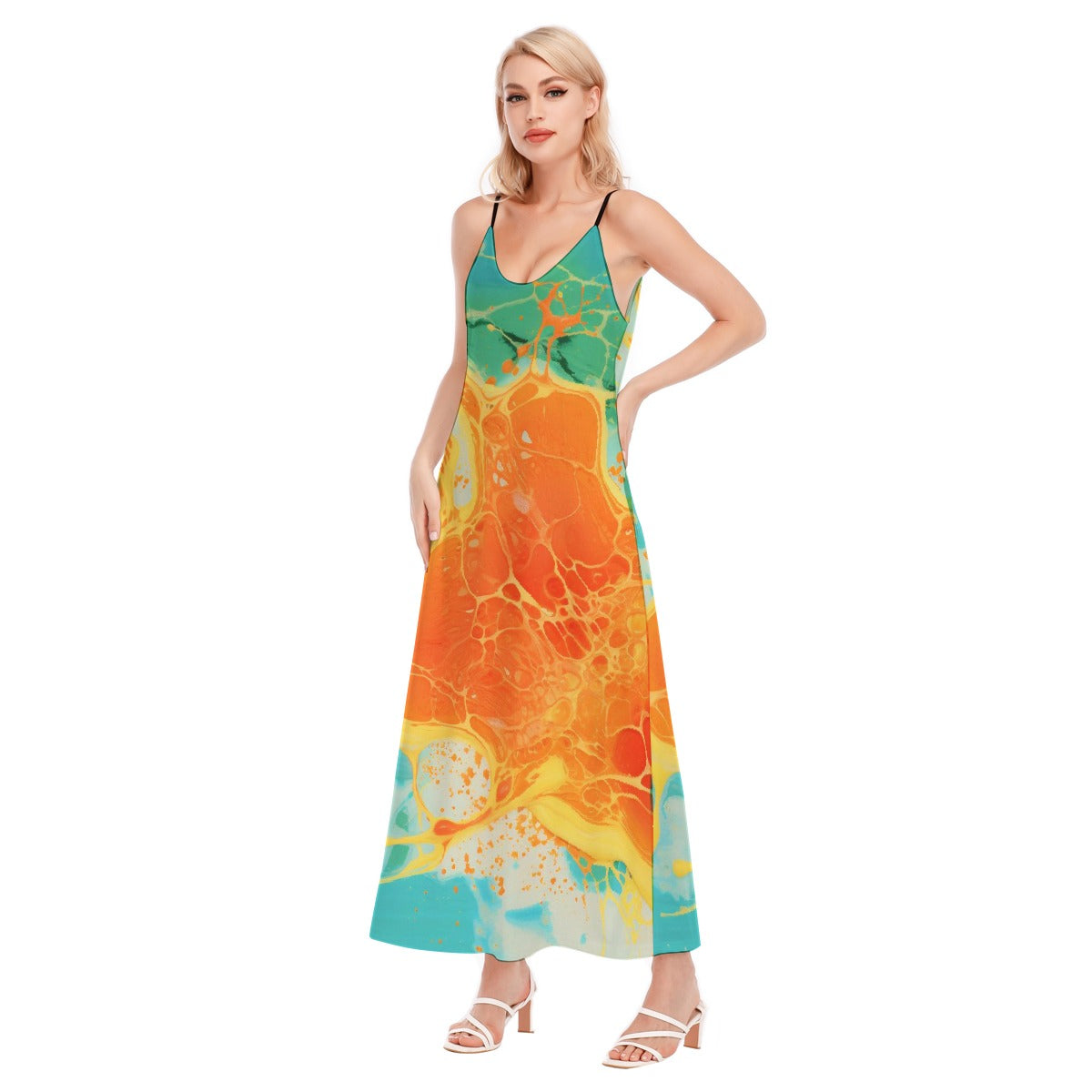All-Over Print Women's Sling Dress
