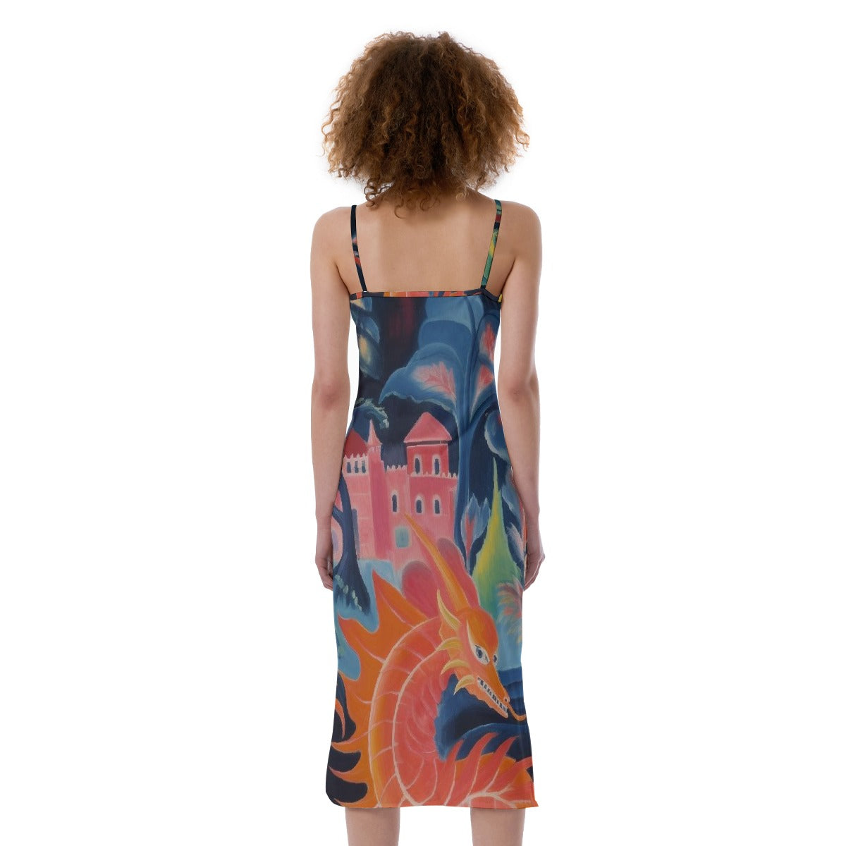 All-Over Print Women's Cami Dress