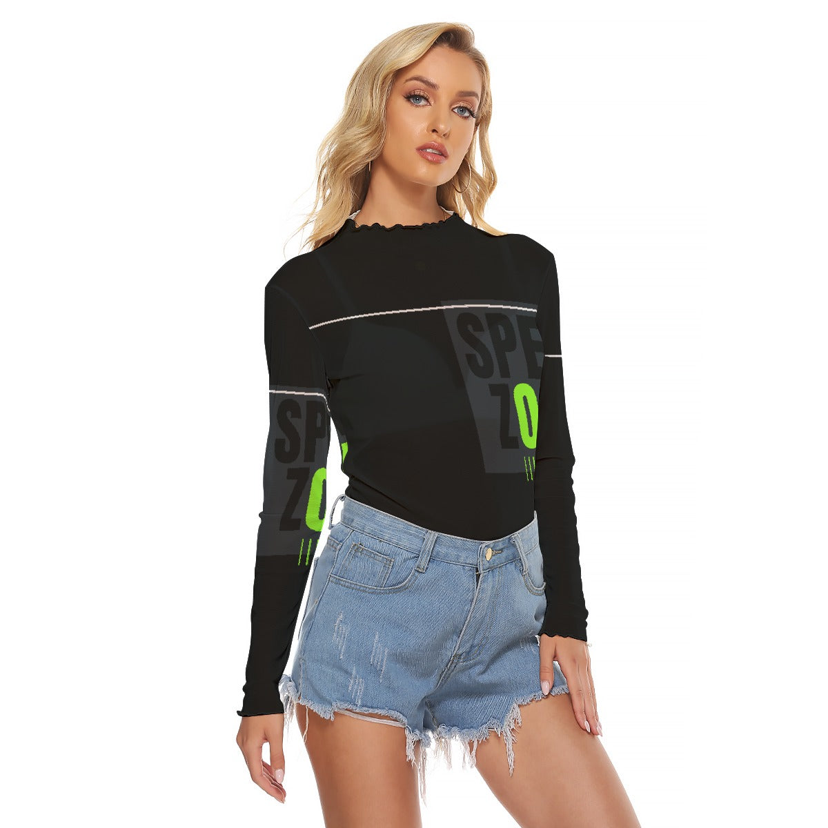 All-Over Print Women's Mesh T-shirt