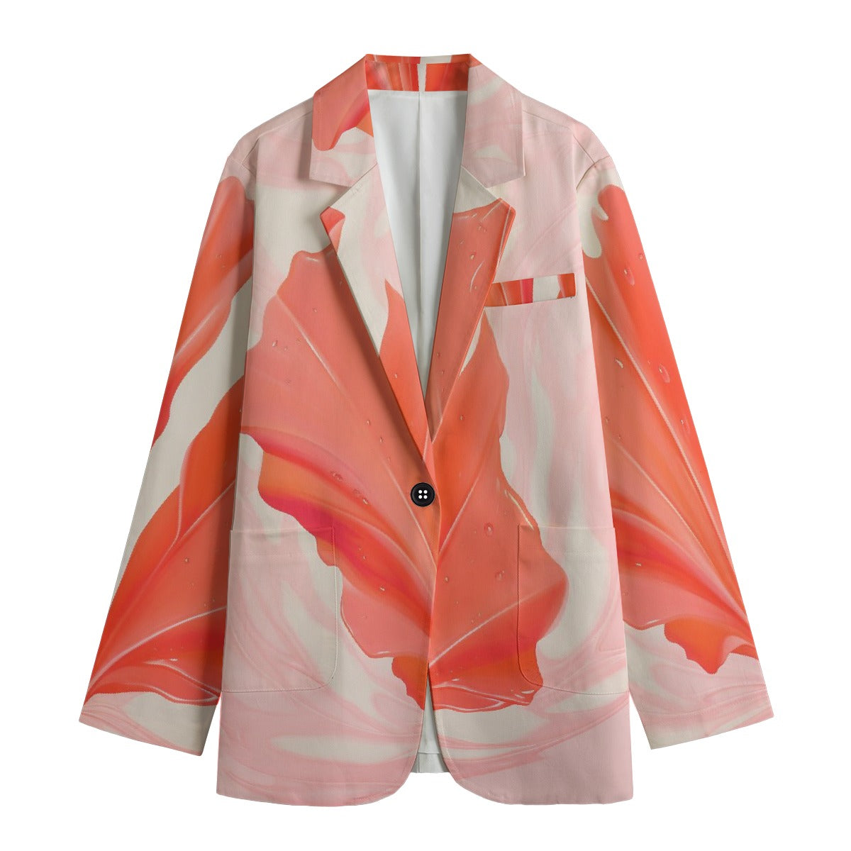 All-Over Print Women's Leisure Blazer
