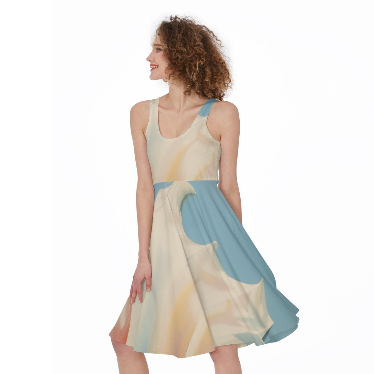 All-Over Print Women's Sleeveless Dress