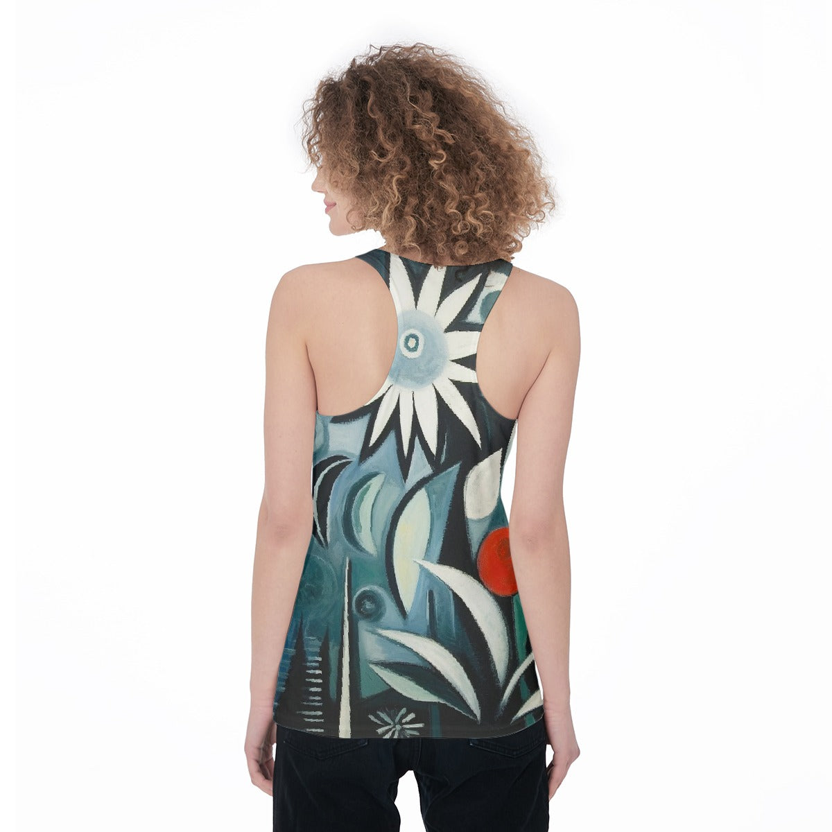 All-Over Print Women's Racerback Tank Top