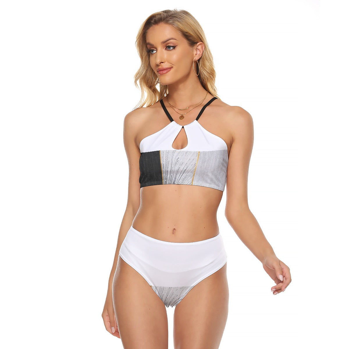 All-Over Print Women's Cami Keyhole One-piece Swimsuit