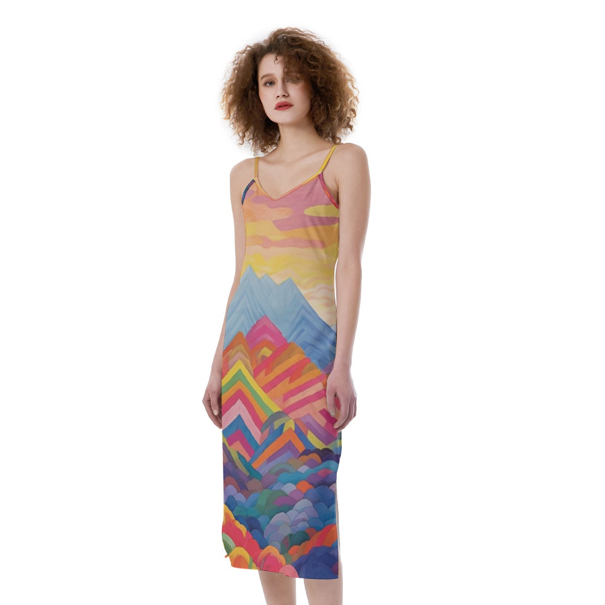 All-Over Print Women's Cami Dress