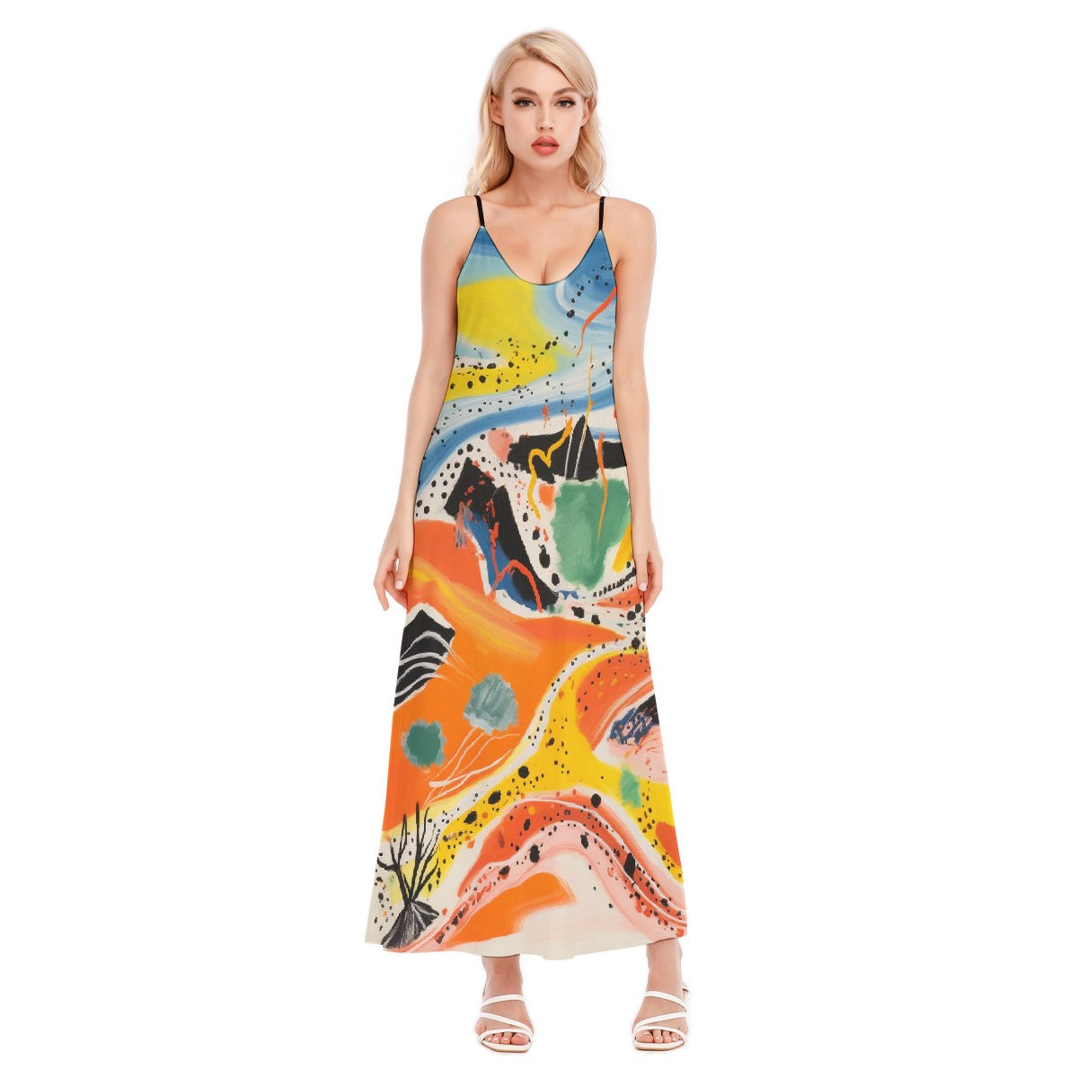 All-Over Print Women's Sling Dress