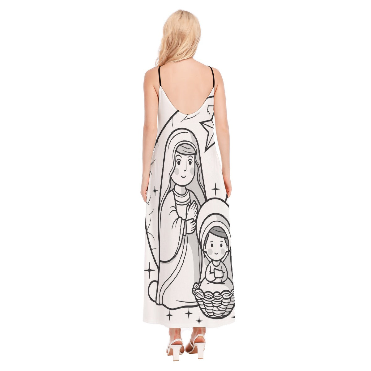 All-Over Print Women's Sling Dress