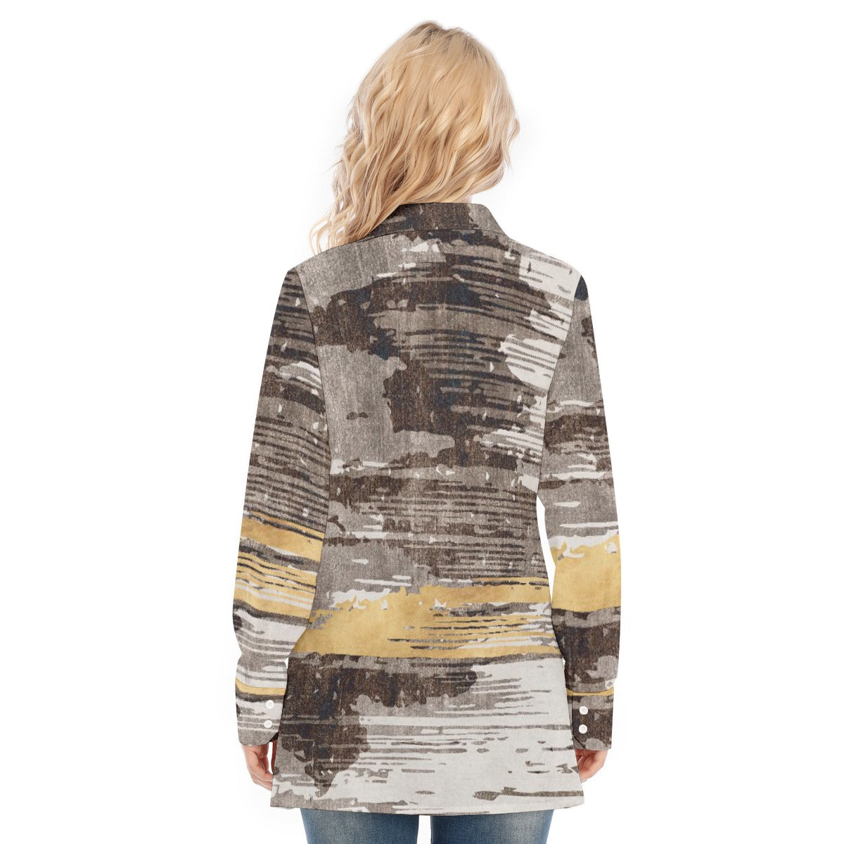 All-Over Print Women's Long Shirt