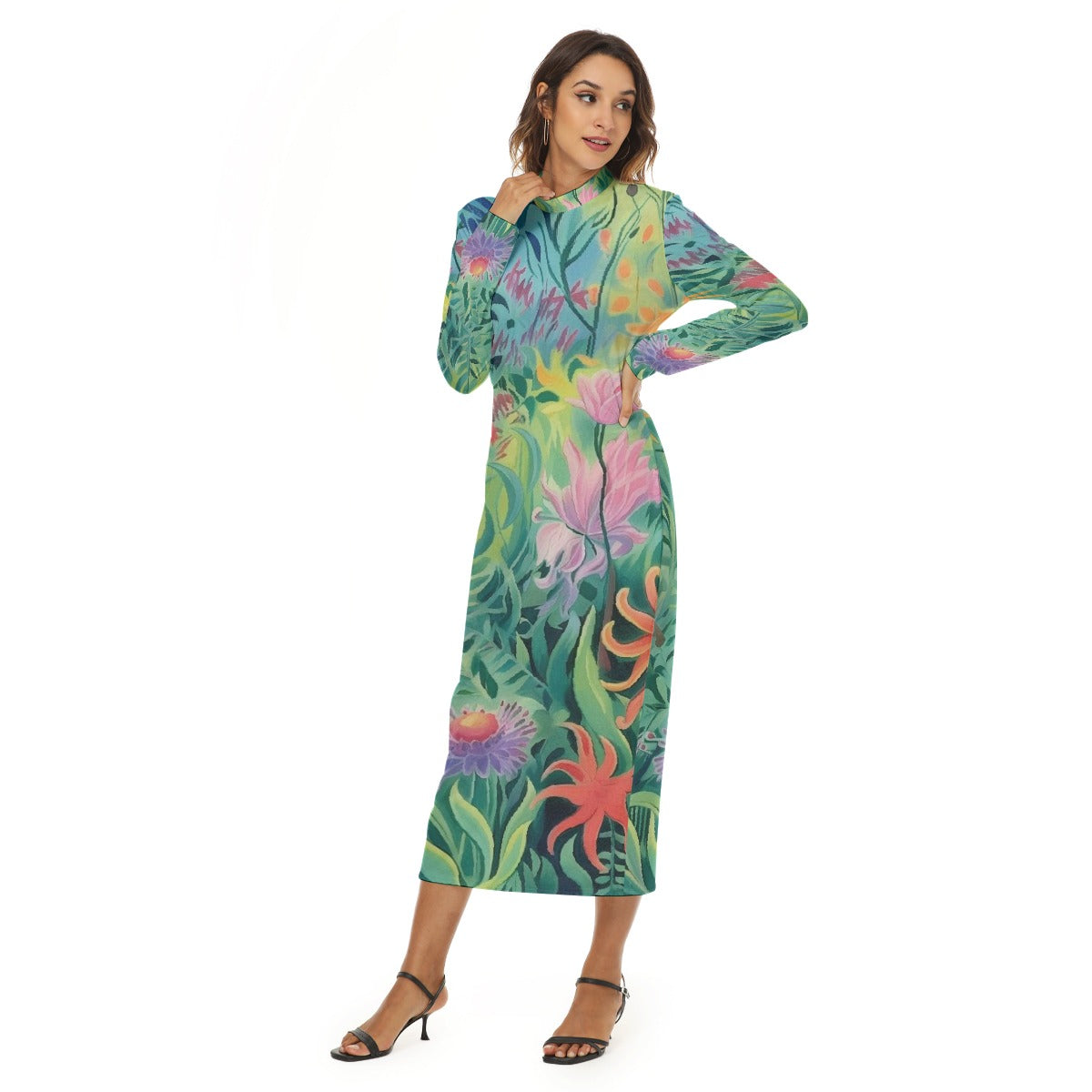 All-Over Print Women's Hip Dress