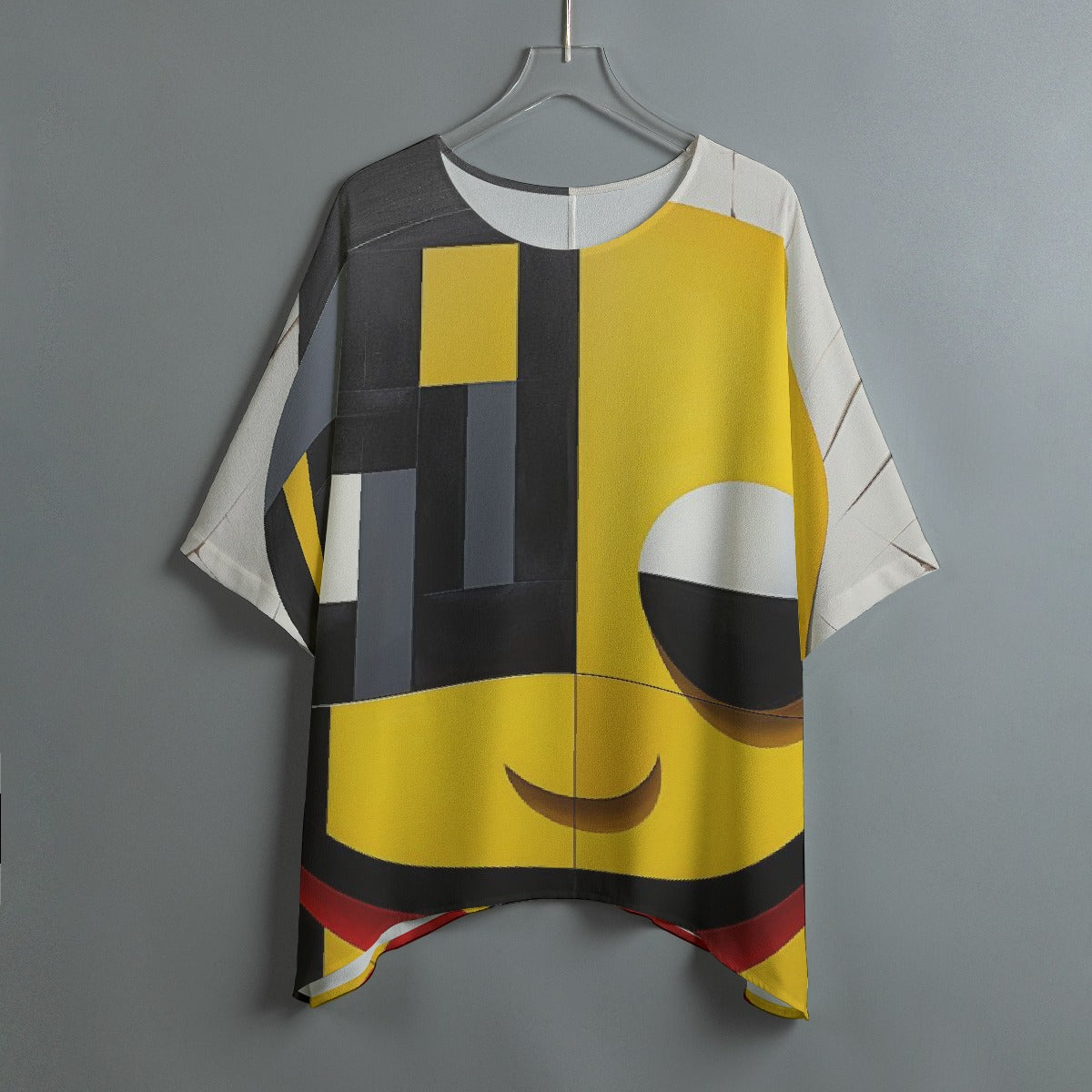 All-Over Print Women's Bat Sleeve Shirt