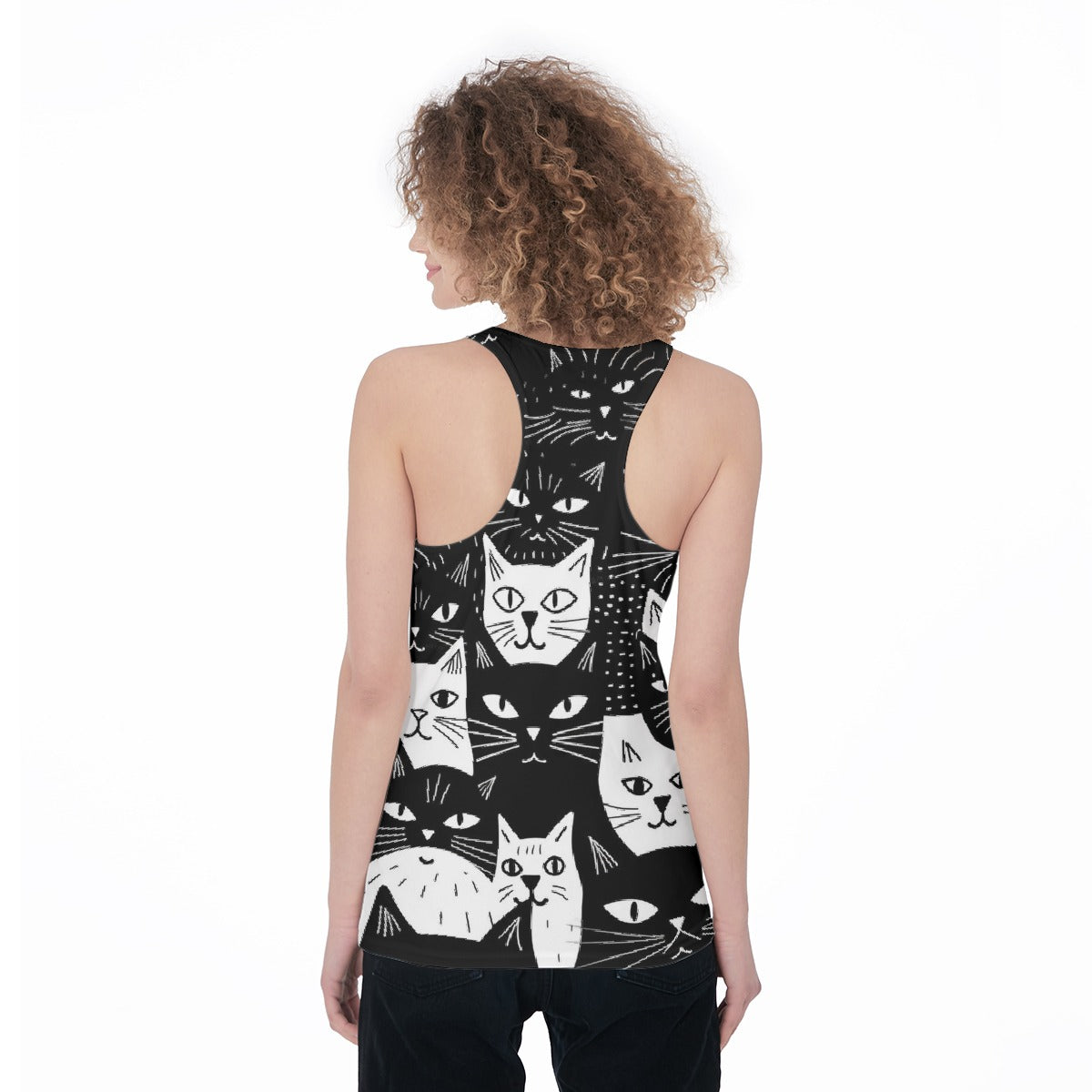 All-Over Print Women's Racerback Tank Top