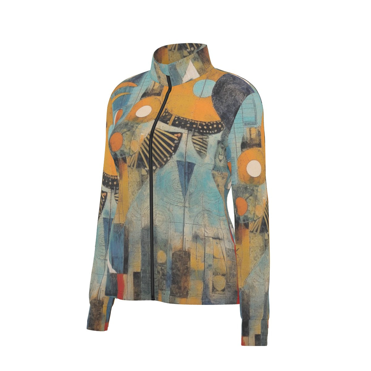 All-Over Print Women's Long Sleeve Thumbhole Jacket