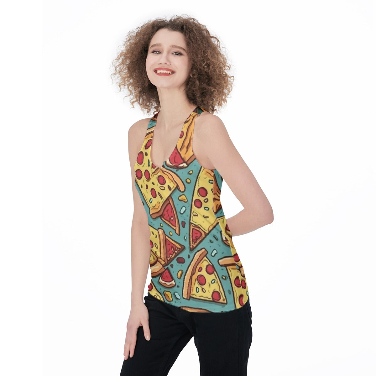 All-Over Print Women's Racerback Tank Top