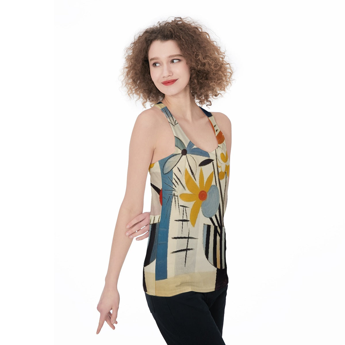 All-Over Print Women's Racerback Tank Top