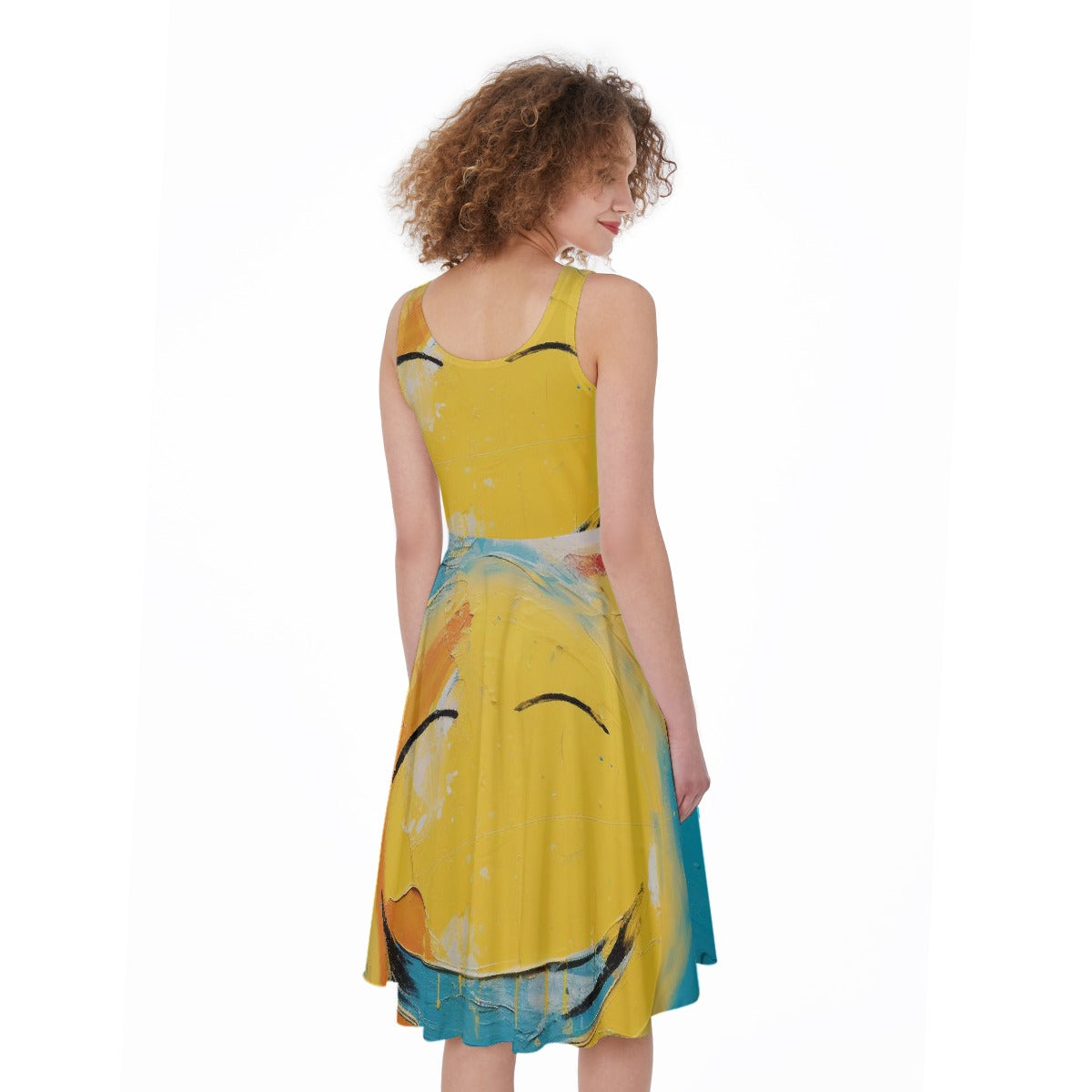 All-Over Print Women's Sleeveless Dress