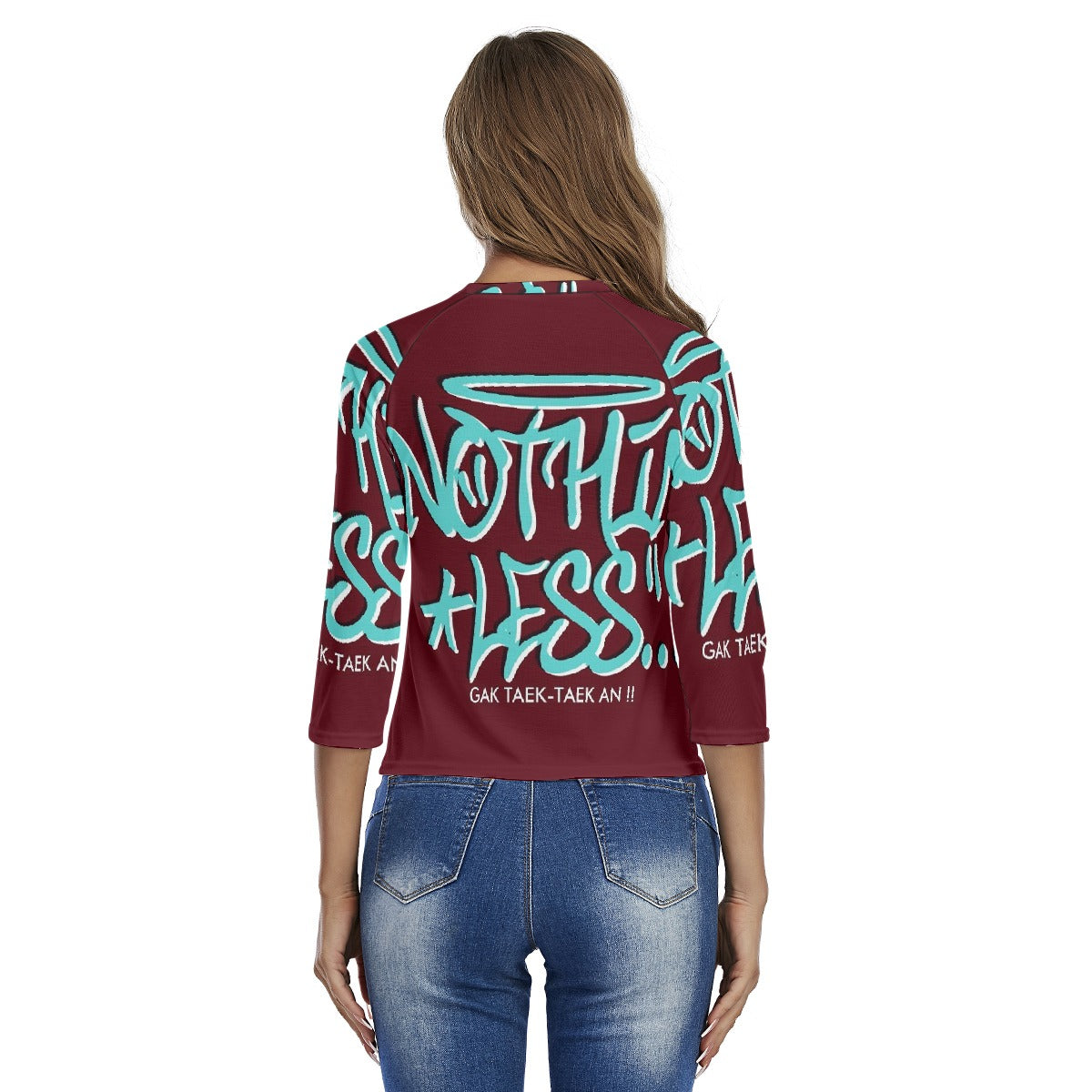 All-Over Print Women's Raglan Sleeves T-shirts