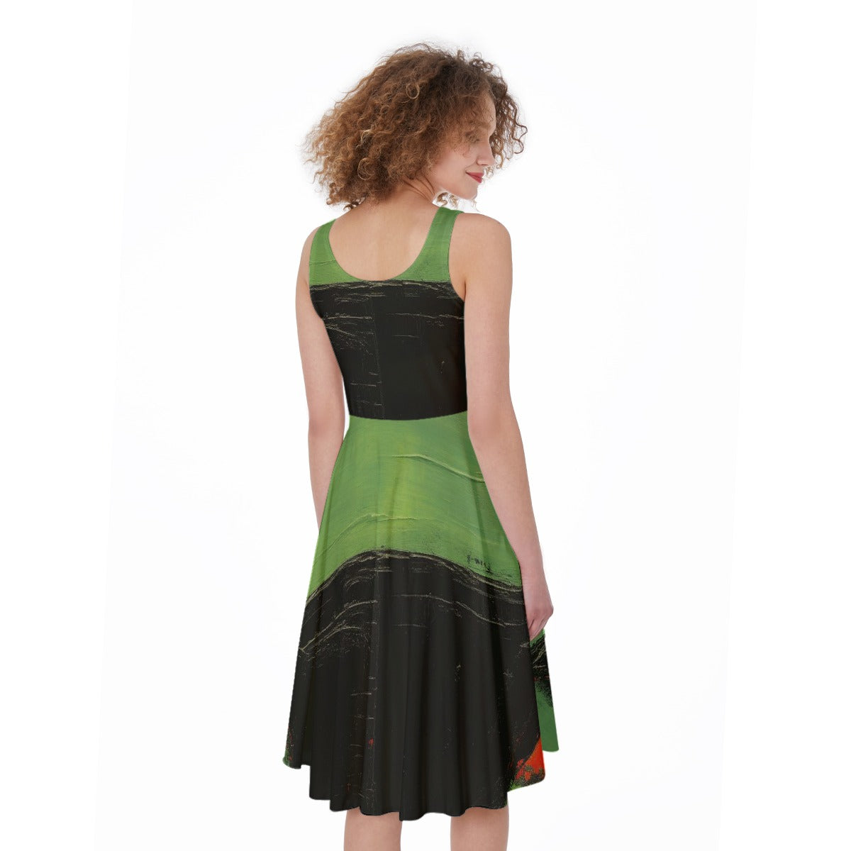 All-Over Print Women's Sleeveless Dress