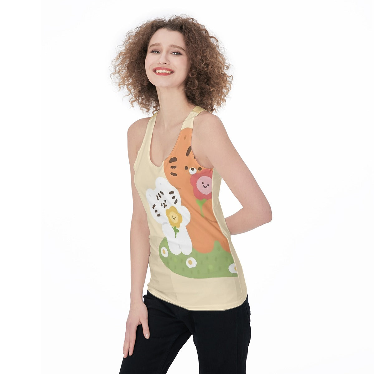 All-Over Print Women's Racerback Tank Top