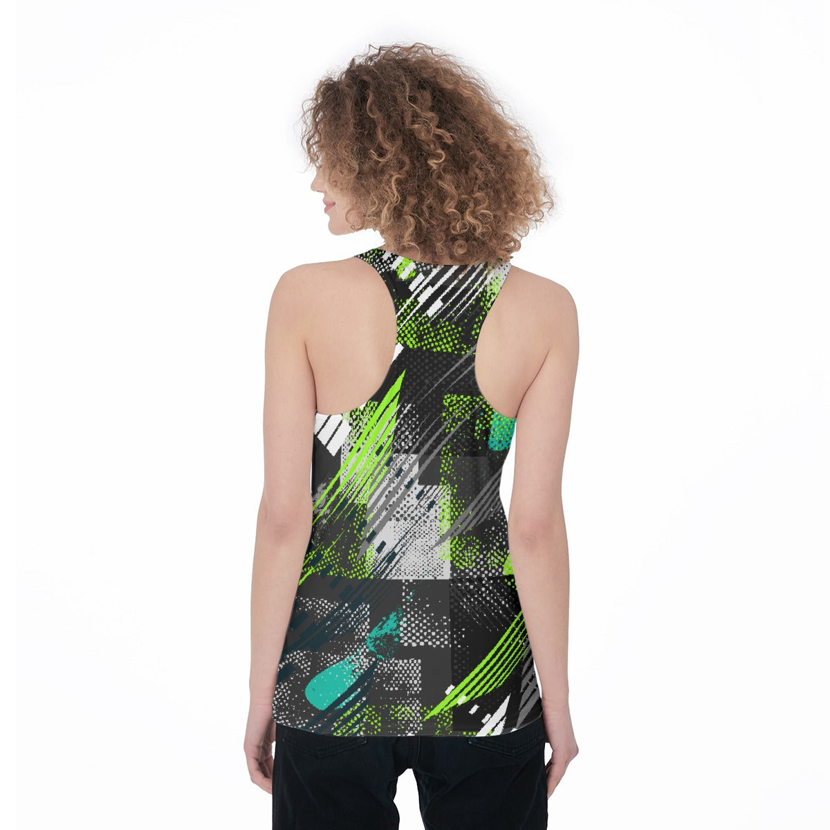 All-Over Print Women's Racerback Tank Top