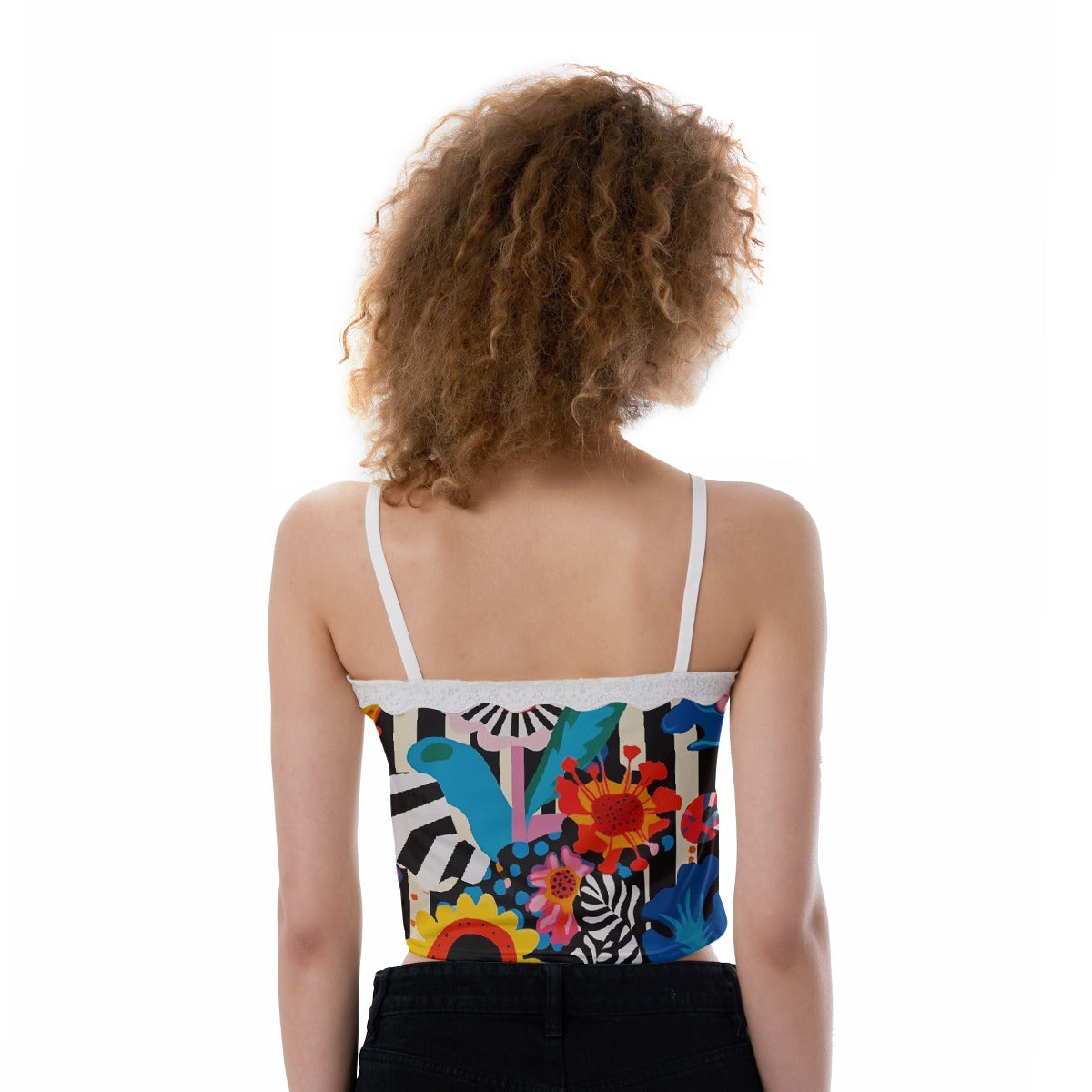 All-Over Print Women's Lace Camisole