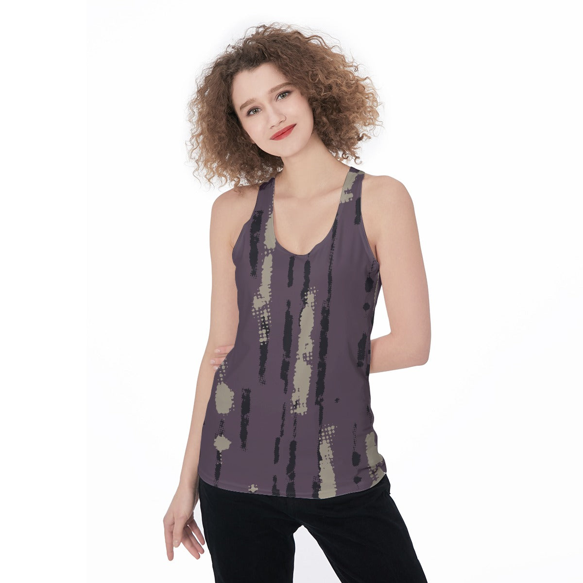 All-Over Print Women's Racerback Tank Top