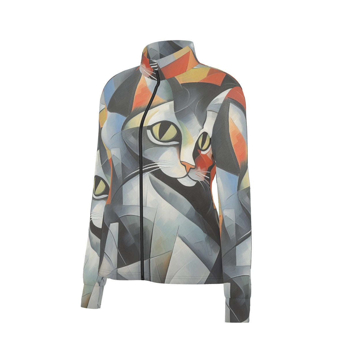 All-Over Print Women's Long Sleeve Thumbhole Jacket