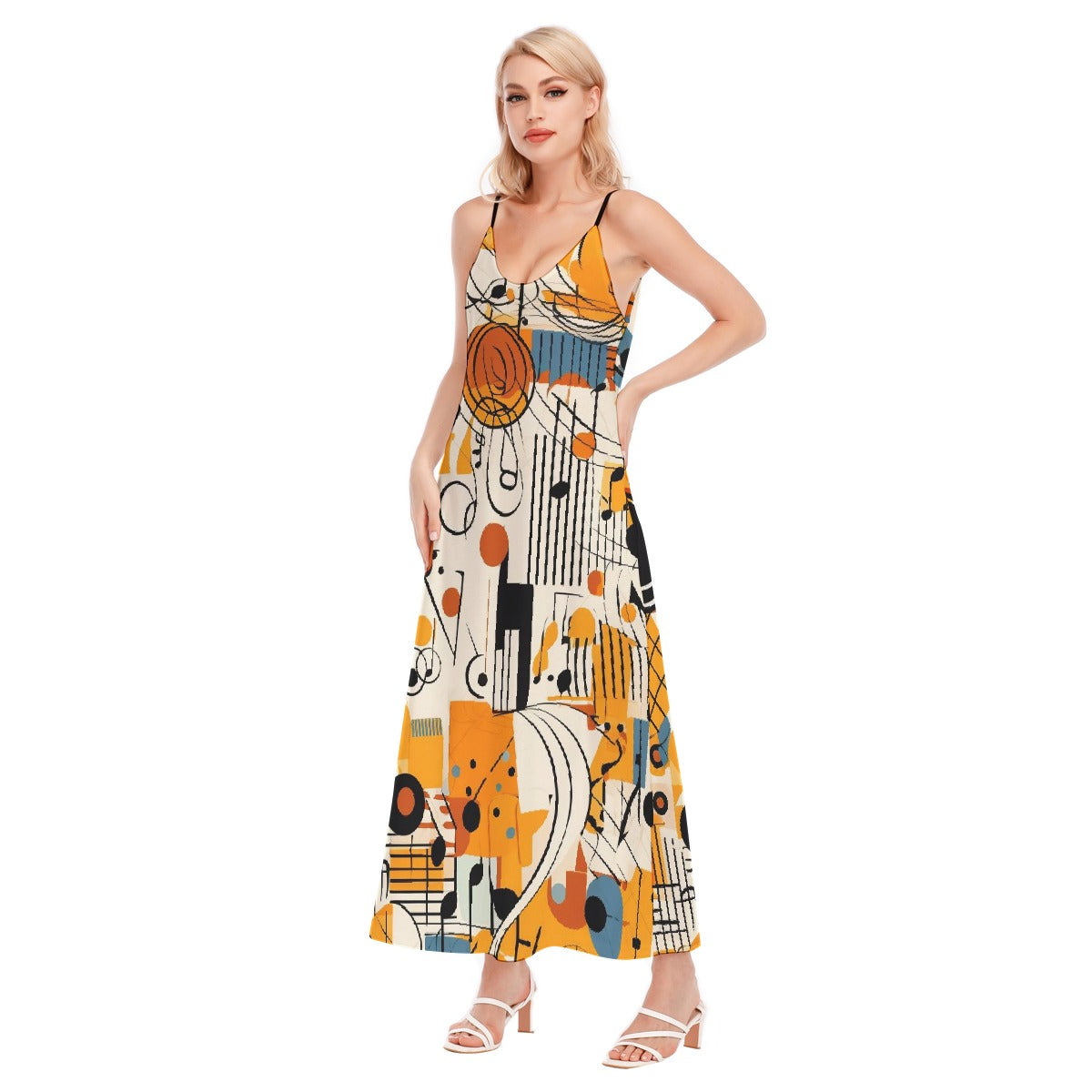 All-Over Print Women's Sling Dress