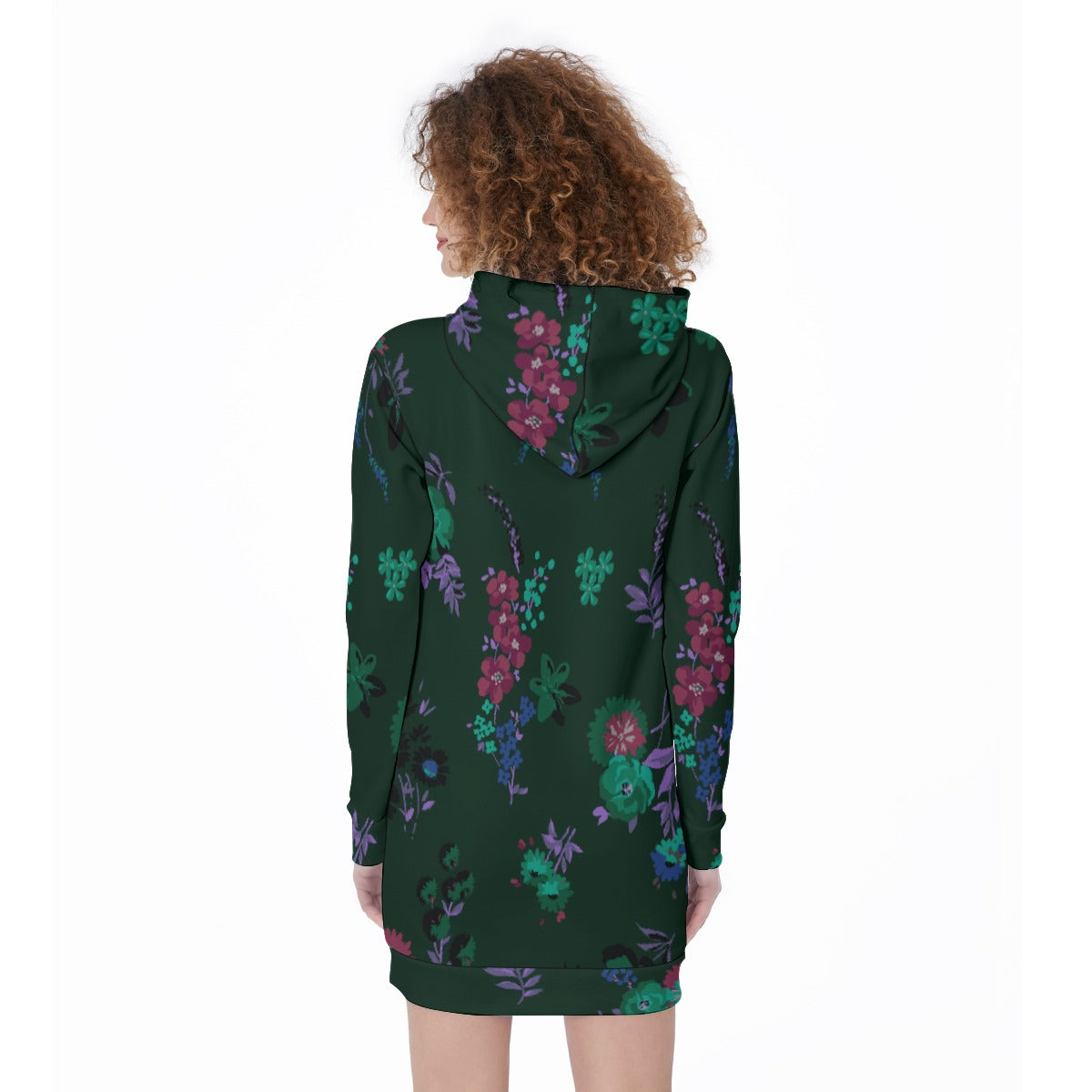 All-Over Print Women's Long Hoodie