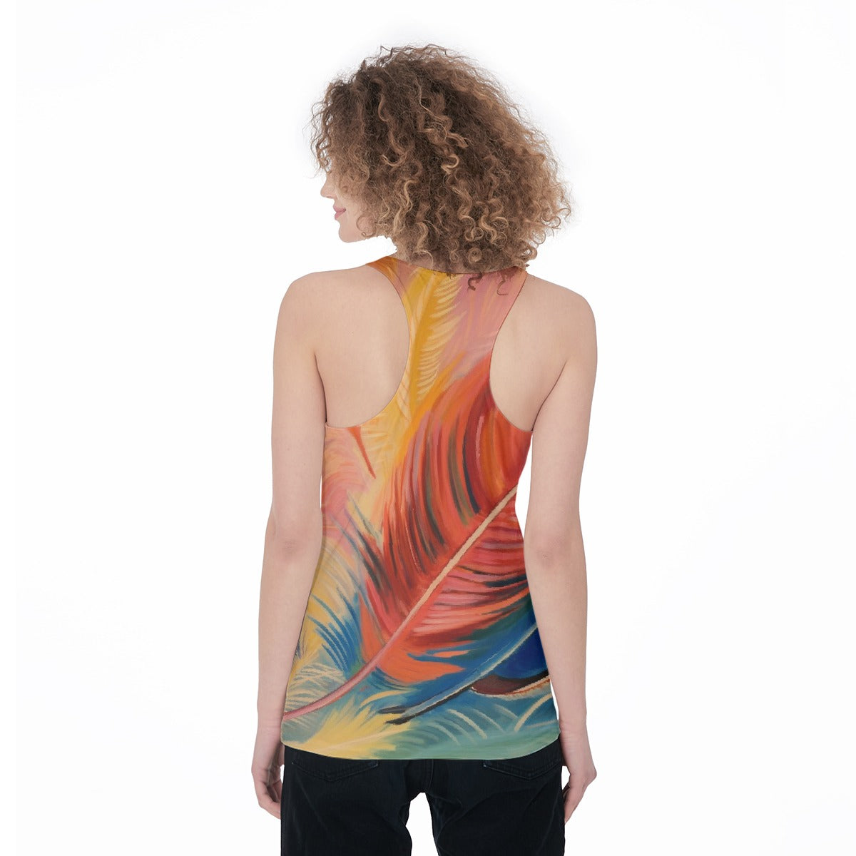 All-Over Print Women's Racerback Tank Top
