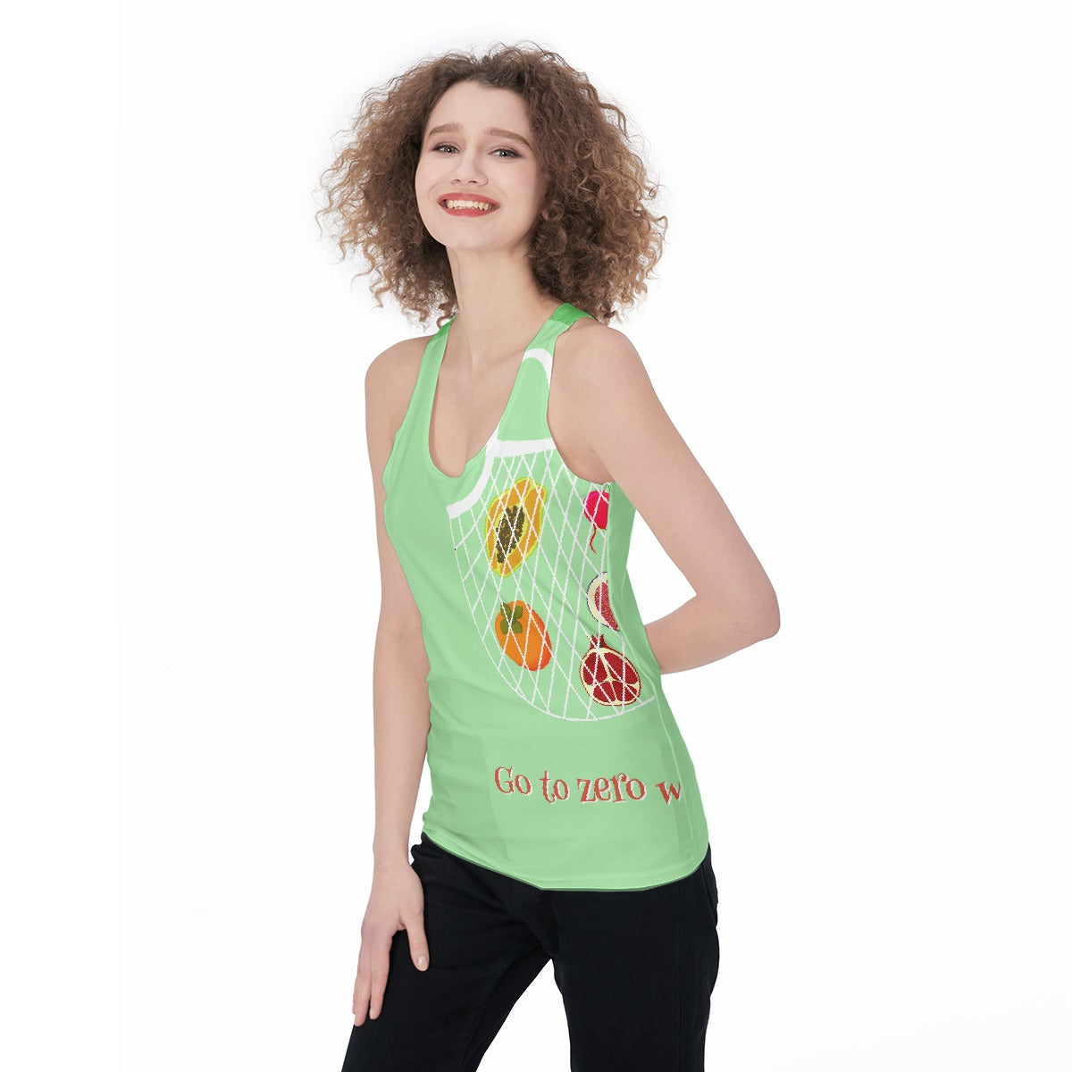 All-Over Print Women's Racerback Tank Top