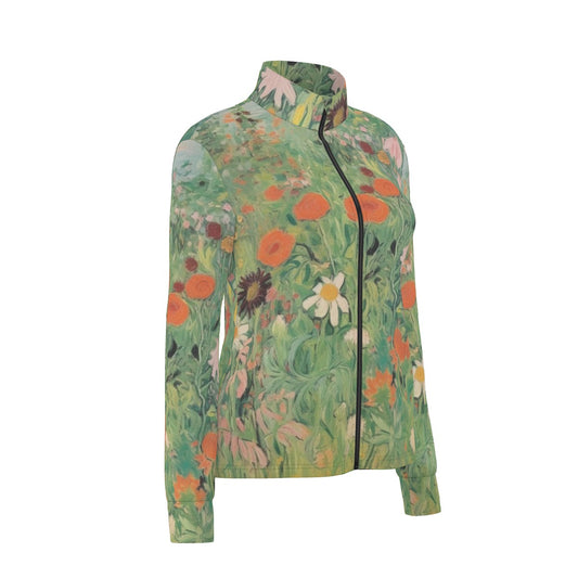 All-Over Print Women's Long Sleeve Thumbhole Jacket