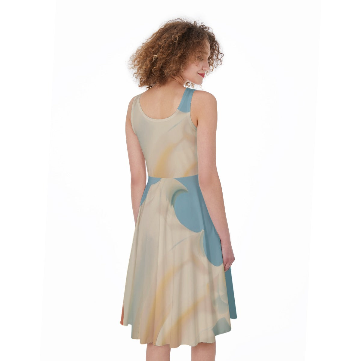 All-Over Print Women's Sleeveless Dress