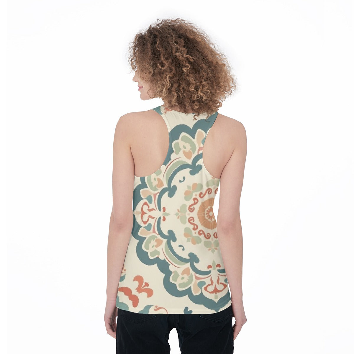 All-Over Print Women's Racerback Tank Top