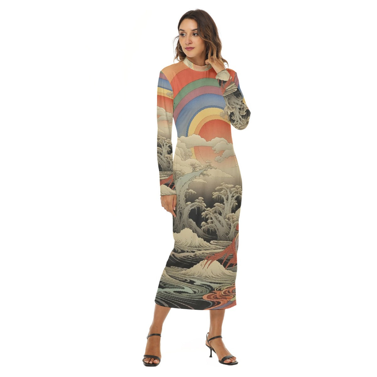 All-Over Print Women's Hip Dress