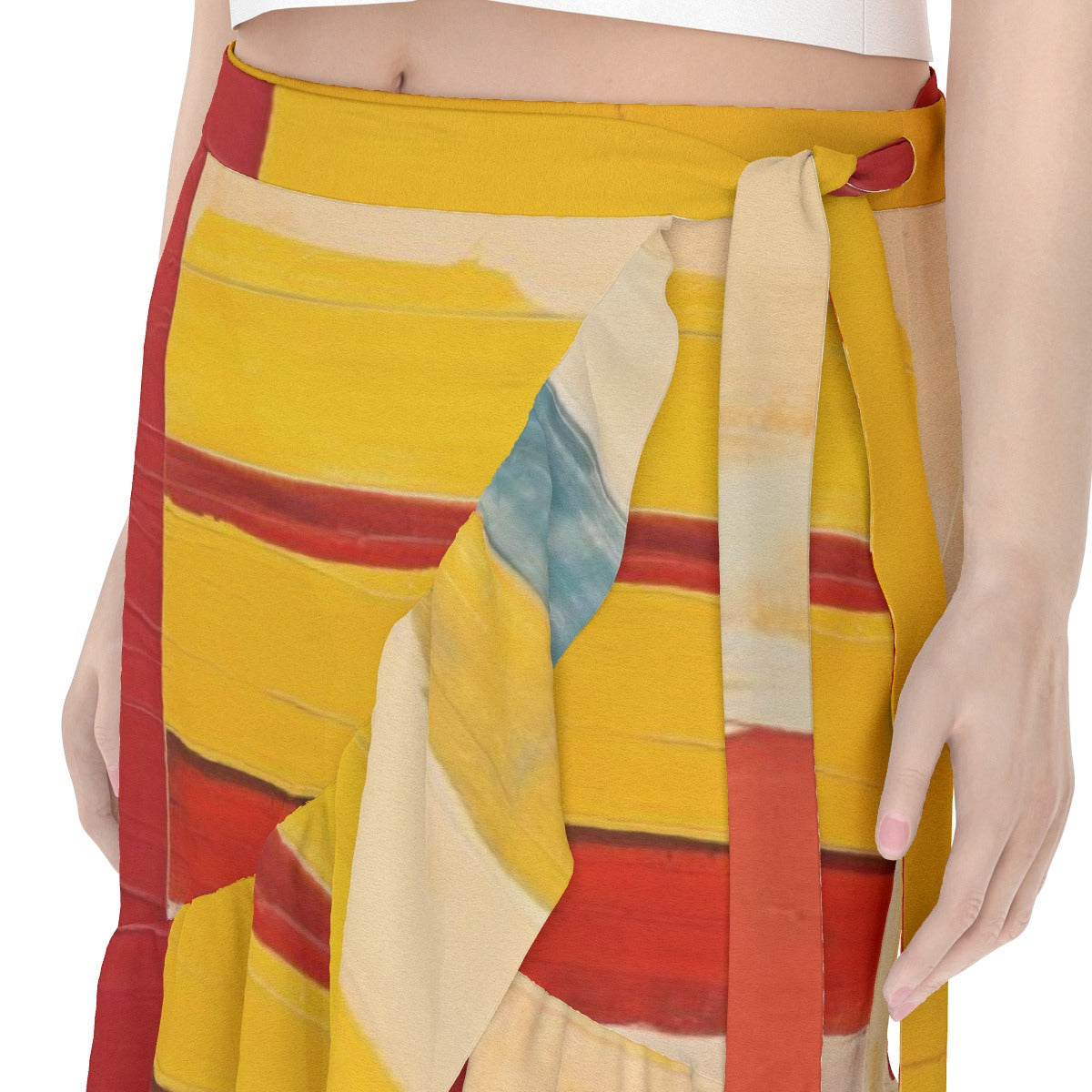 All-Over Print Women's Wrap Skirt