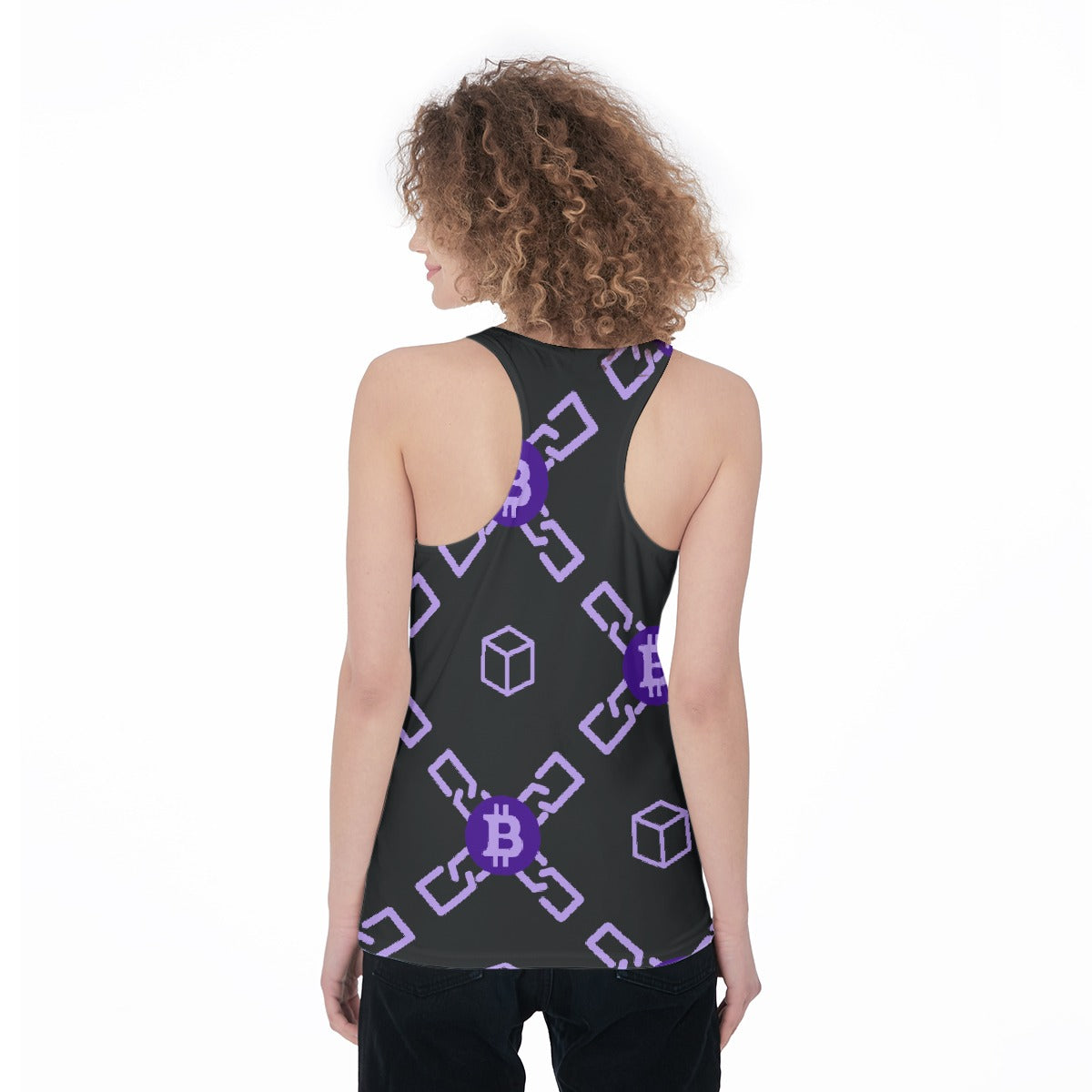 All-Over Print Women's Racerback Tank Top