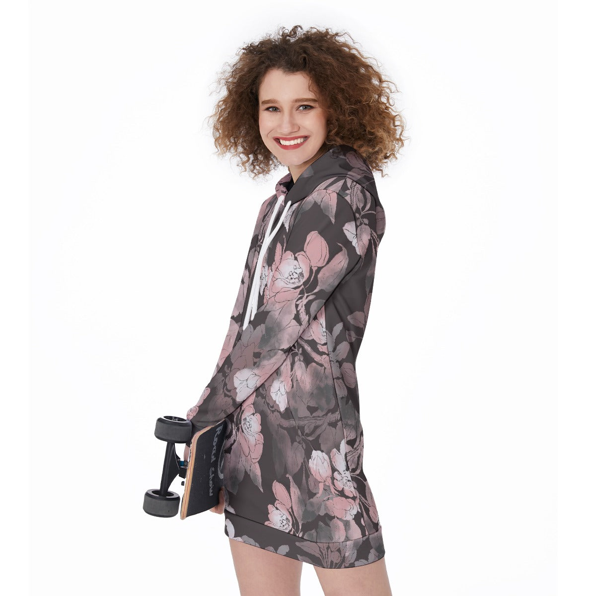 All-Over Print Women's Long Hoodie