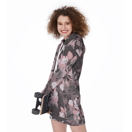 All-Over Print Women's Long Hoodie