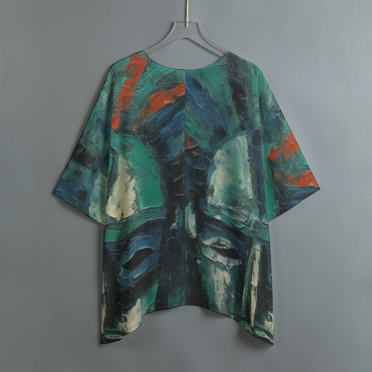 All-Over Print Women's Bat Sleeve Shirt