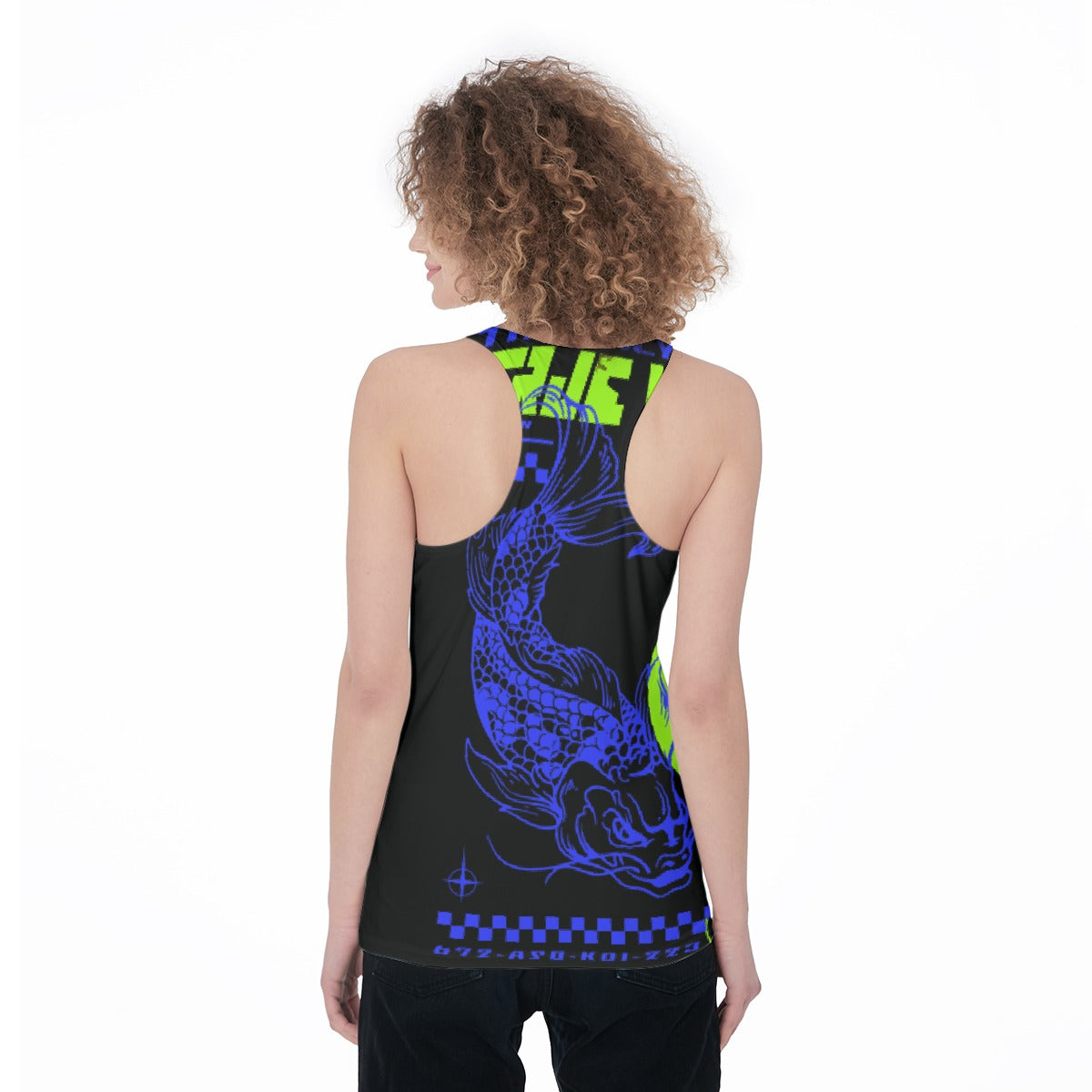 All-Over Print Women's Racerback Tank Top