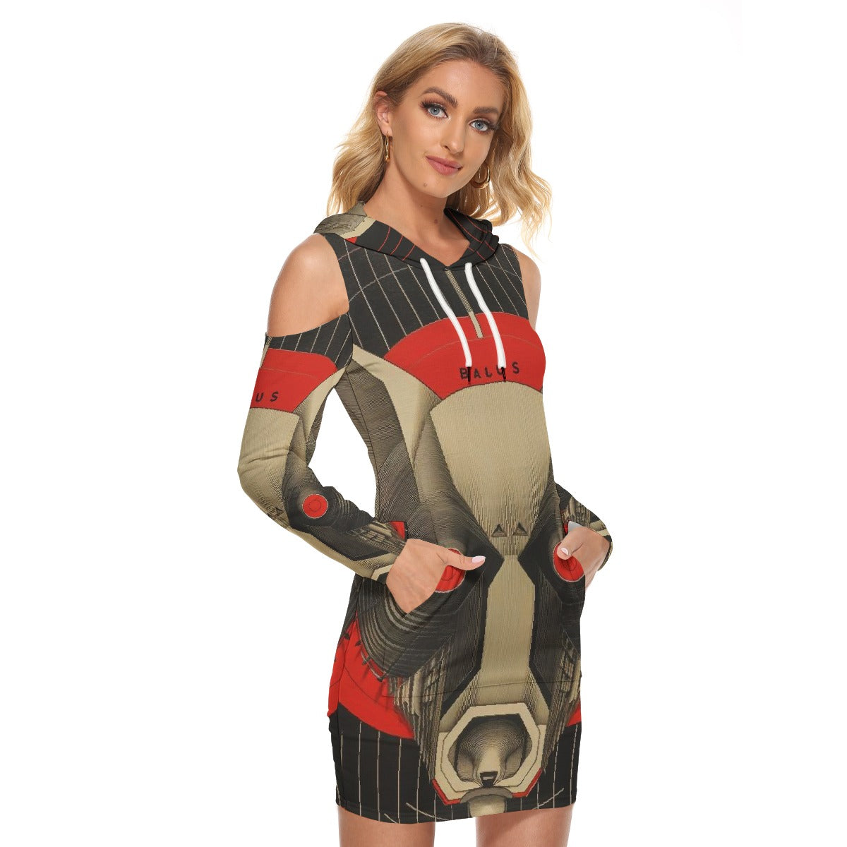 All-Over Print Women's Tight Dress