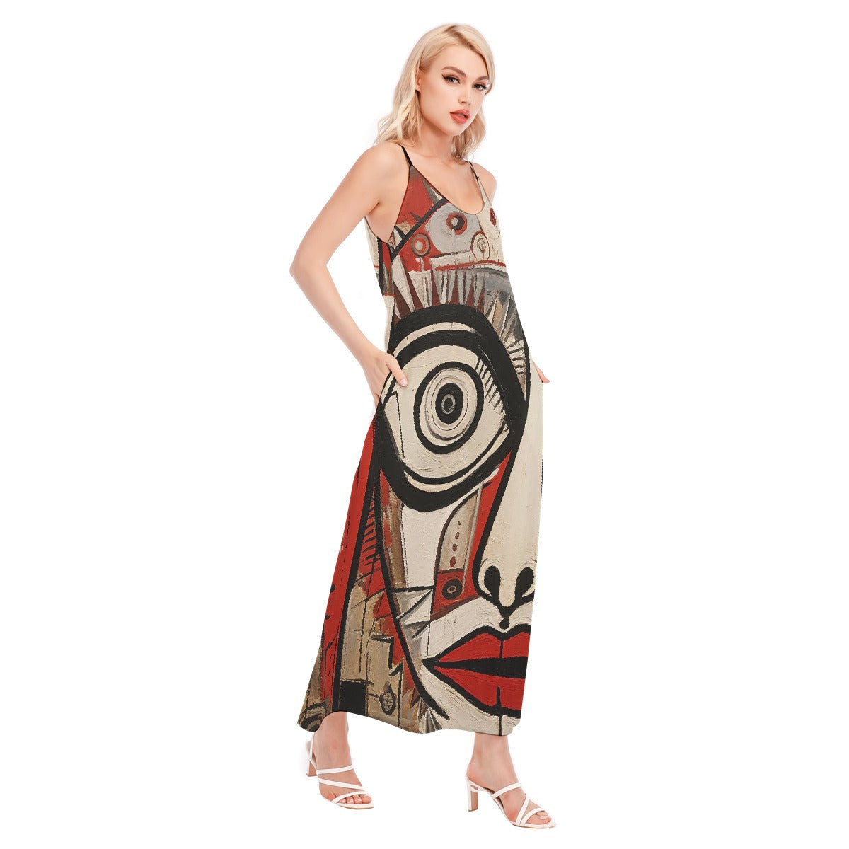All-Over Print Women's Sling Dress