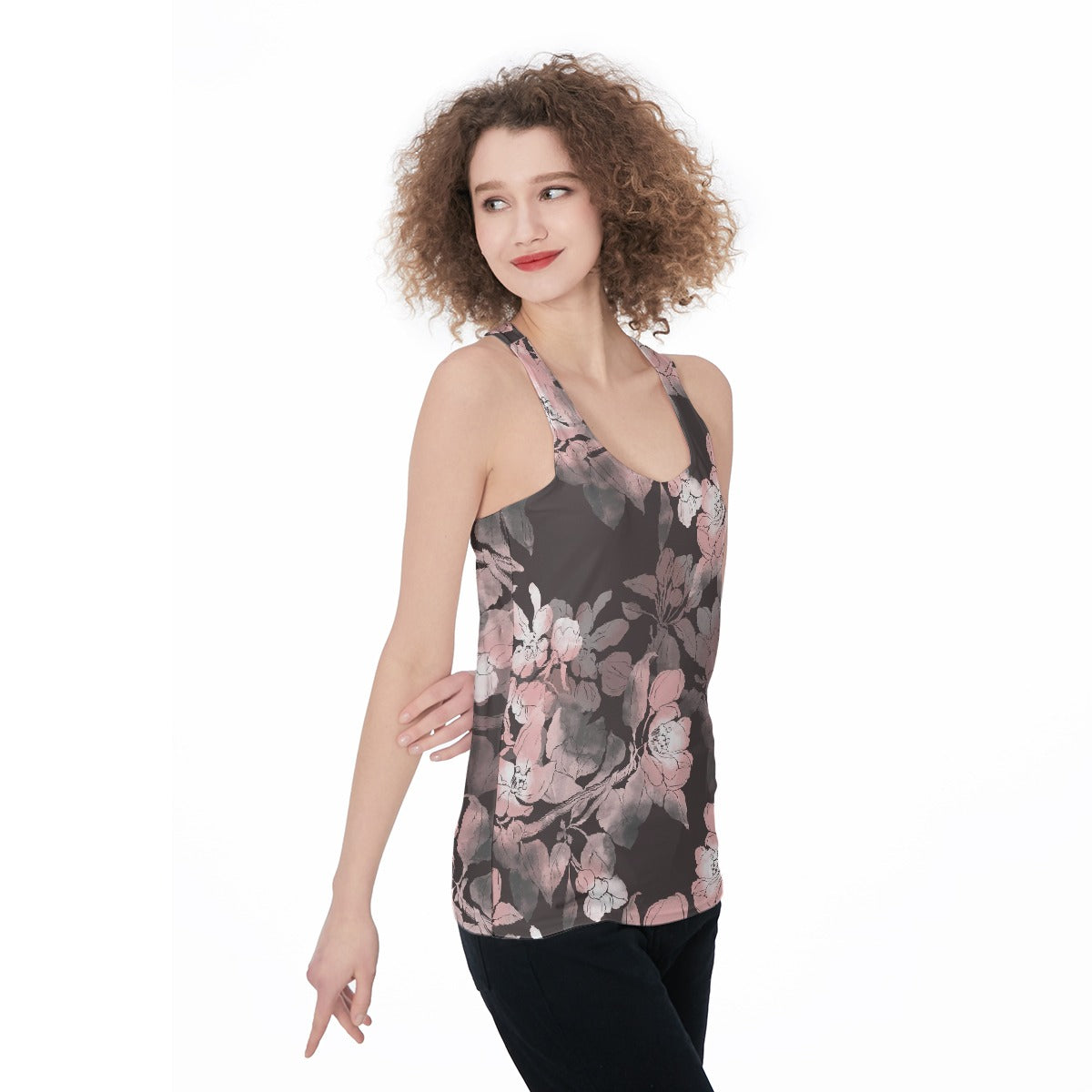 All-Over Print Women's Racerback Tank Top