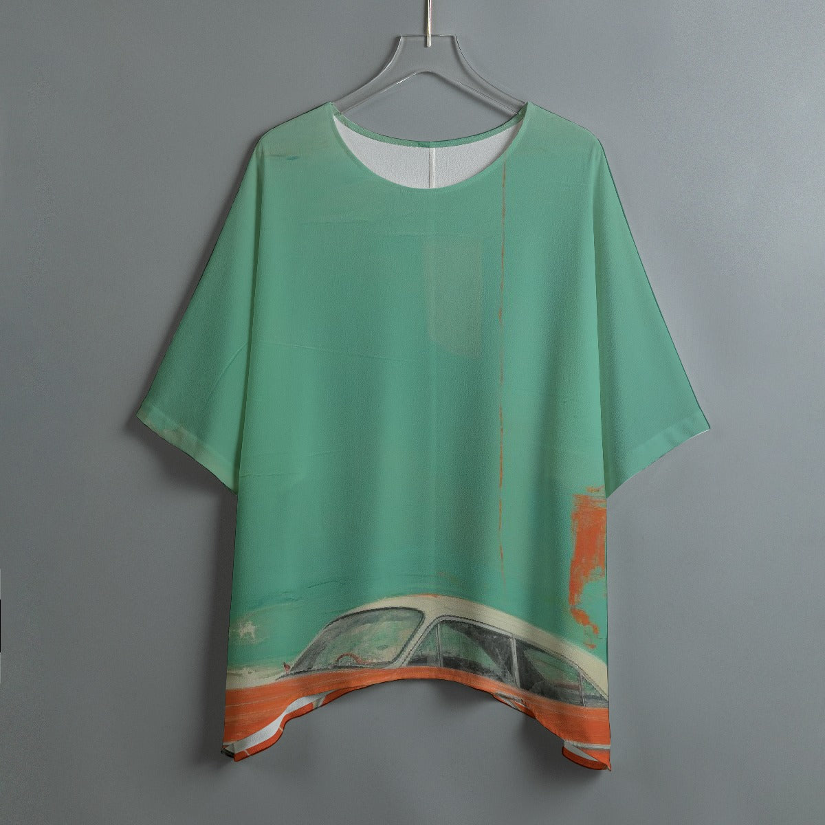 All-Over Print Women's Bat Sleeve Shirt