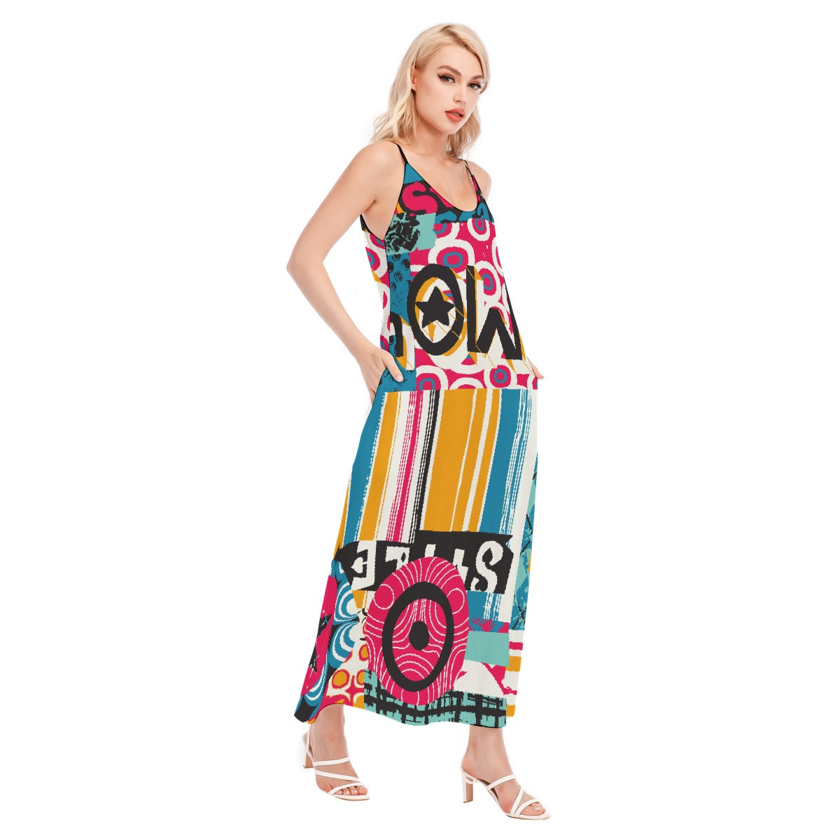 All-Over Print Women's Sling Dress