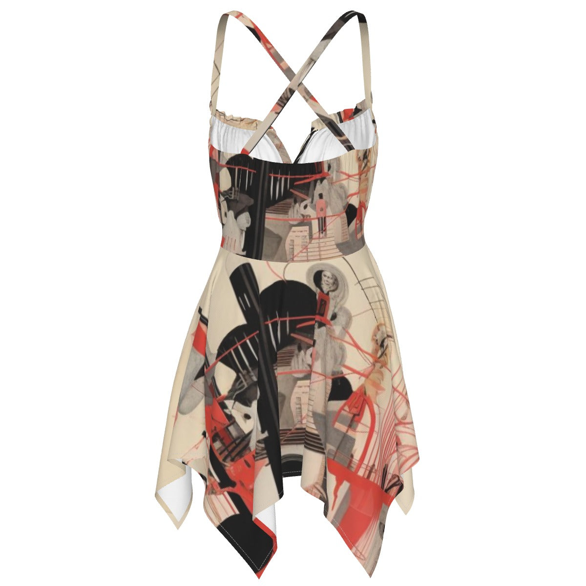 All-Over Print Women's Slip Dress