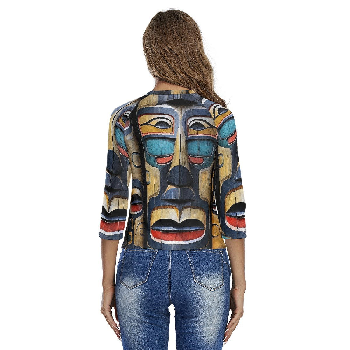 All-Over Print Women's Raglan Sleeves T-shirts
